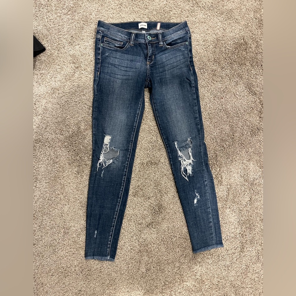 Sneak peek jeans